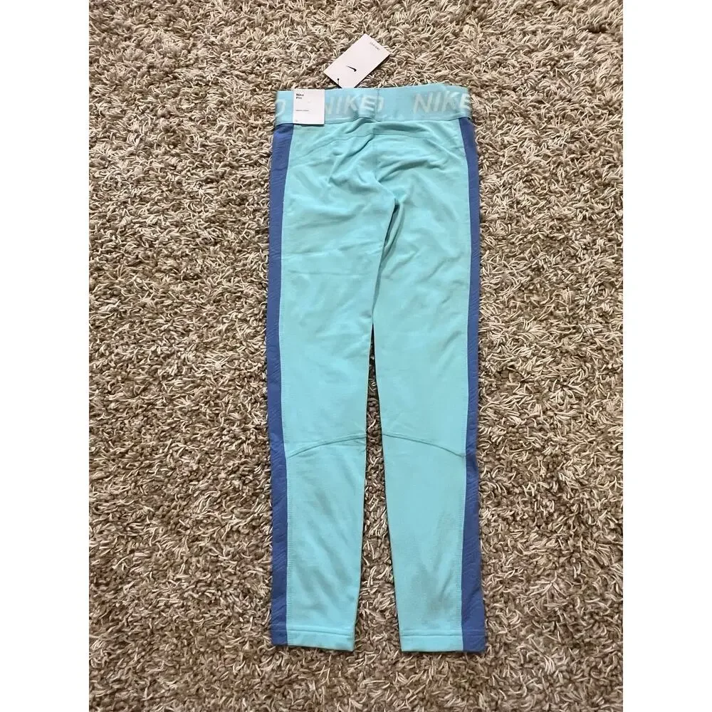 NWT❤️Nike Pro Warm Dri-FIT Big Kids Leggings szM